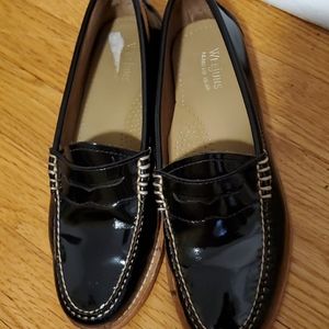 Whitney Bass Weejuns black patent leather